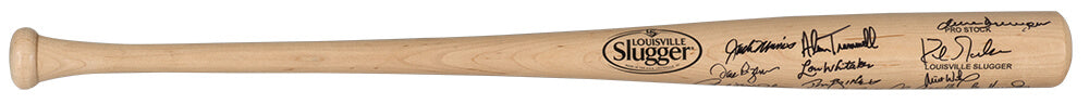 1984 Detroit Tigers Team Signed Louisville Slugger Pro Stock Blonde Baseball Bat (13 - Sigs) - TIGBAT100 - 1984 Detroit Tigers Team Signed Louisville Slugger Pro Stock Blonde Baseball Bat (13 - Sigs) product image