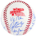 1984 Detroit Tigers Team Signed Rawlings 1984 World Series Baseball (13 - Sigs) - TIGBSB100 - 1984 Detroit Tigers Team Signed Rawlings 1984 World Series Baseball (13 - Sigs) product image
