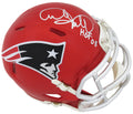 Andre Tippett Signed New England Patriots FLASH Riddell Speed Mini Helmet w/HOF'08 - TIPMIN302 - Andre Tippett Signed New England Patriots FLASH Riddell Speed Mini Helmet w/HOF'08 product image