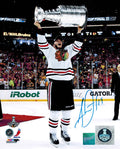 Jonathan Toews Signed Blackhawks 2013 Stanley Cup Trophy 8x10 Photo - TOE08P400 - Jonathan Toews Signed Blackhawks 2013 Stanley Cup Trophy 8x10 Photo product image