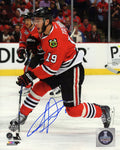 Jonathan Toews Signed Chicago Blackhawks 2015 Stanley Cup Red Jersey Action 8x10 Photo - TOE08P406 - Jonathan Toews Signed Chicago Blackhawks 2015 Stanley Cup Red Jersey Action 8x10 Photo product image