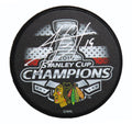 Jonathan Toews Signed Chicago Blackhawks 2015 Stanley Cup Champs Logo Hockey Puck - TOEPUC402 - Jonathan Toews Signed Chicago Blackhawks 2015 Stanley Cup Champs Logo Hockey Puck product image