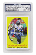 Ladainian Tomlinson Signed Chargers 2007 Topps Turn Back The Clock Trading Card #10 - (PSA/DNA Encapsulated) - TOMCAR311 - Ladainian Tomlinson Signed Chargers 2007 Topps Turn Back The Clock Trading Card #10 - (PSA/DNA Encapsulated) product image
