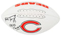 Mike Tomczak Signed Chicago Bears Logo Franklin White Football w/SB XX Champs - TOMFTB302 - Mike Tomczak Signed Chicago Bears Logo Franklin White Football w/SB XX Champs product image