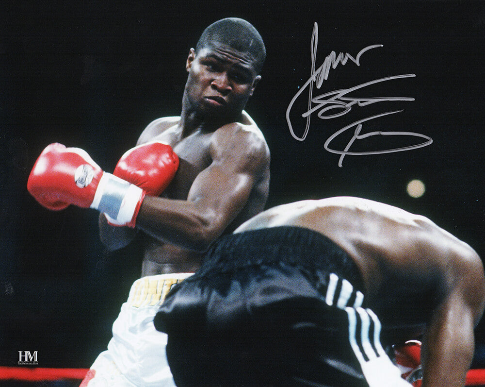 James Toney Signed Boxing 8x10 Photo w/Lights Out - TON08P507 - James Toney Signed Boxing 8x10 Photo w/Lights Out product image