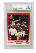 James Toney Signed 1991 Kayo Boxing Trading Card #180 - (Beckett Encapsulated) - TONCAR500 - James Toney Signed 1991 Kayo Boxing Trading Card #180 - (Beckett Encapsulated) product image