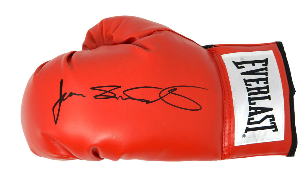James Toney Signed Everlast Red Boxing Glove w/Lights Out - TONGLV500 - James Toney Signed Everlast Red Boxing Glove w/Lights Out product image
