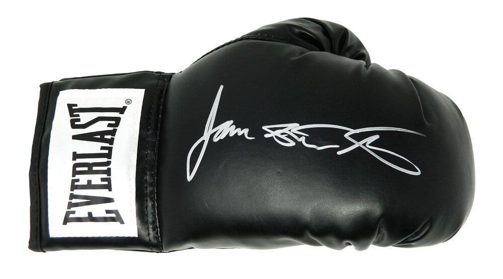 James Toney Signed Everlast Black Boxing Glove w/Lights Out - TONGLV503 - James Toney Signed Everlast Black Boxing Glove w/Lights Out product image