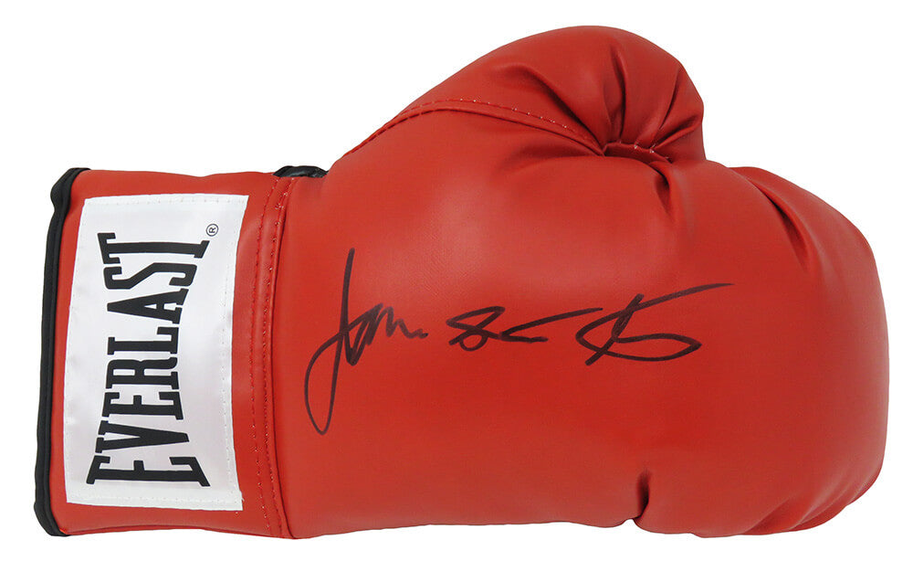 James Toney Signed Everlast Red Boxing Glove (JSA) - TONGLV505 - James Toney Signed Everlast Red Boxing Glove (JSA) product image