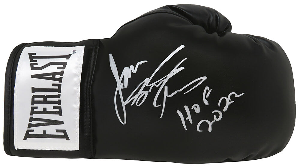 James Toney Signed Everlast Black Boxing Glove w/HOF 2022 - TONGLV507 - James Toney Signed Everlast Black Boxing Glove w/HOF 2022 product image