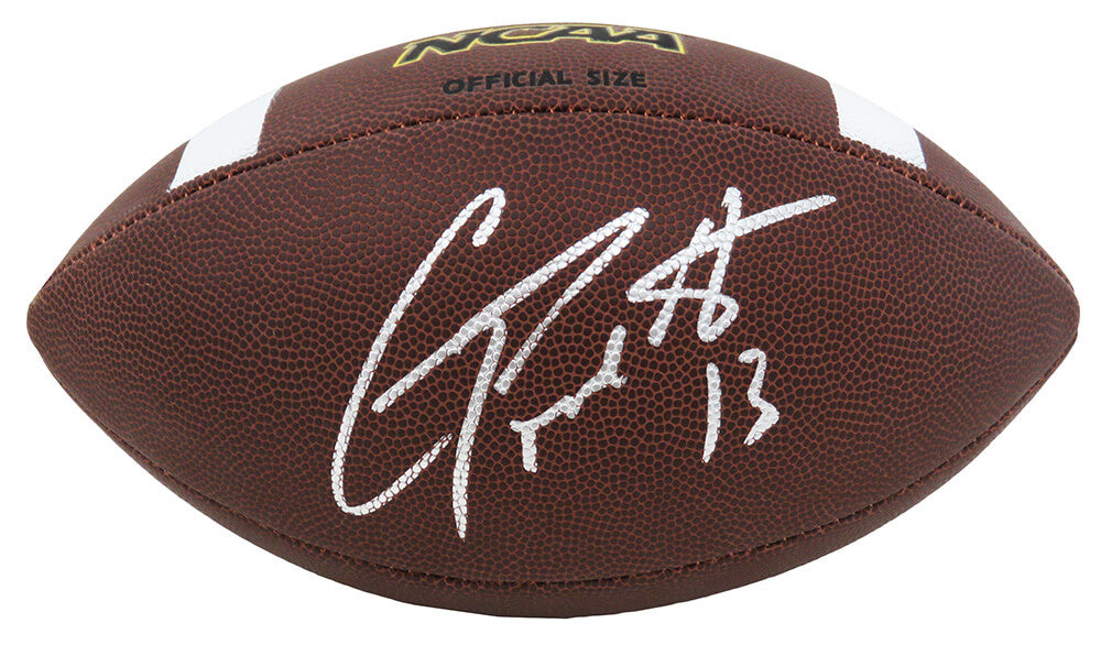 Gino Torretta Signed Wilson NCAA Composite Full Size Football - TORFTB300 - Gino Torretta Signed Wilson NCAA Composite Full Size Football product image