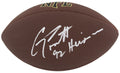 Gino Torretta Signed Wilson Super Grip Full Size NFL Football w/92 Heisman - TORFTB302 - Gino Torretta Signed Wilson Super Grip Full Size NFL Football w/92 Heisman product image