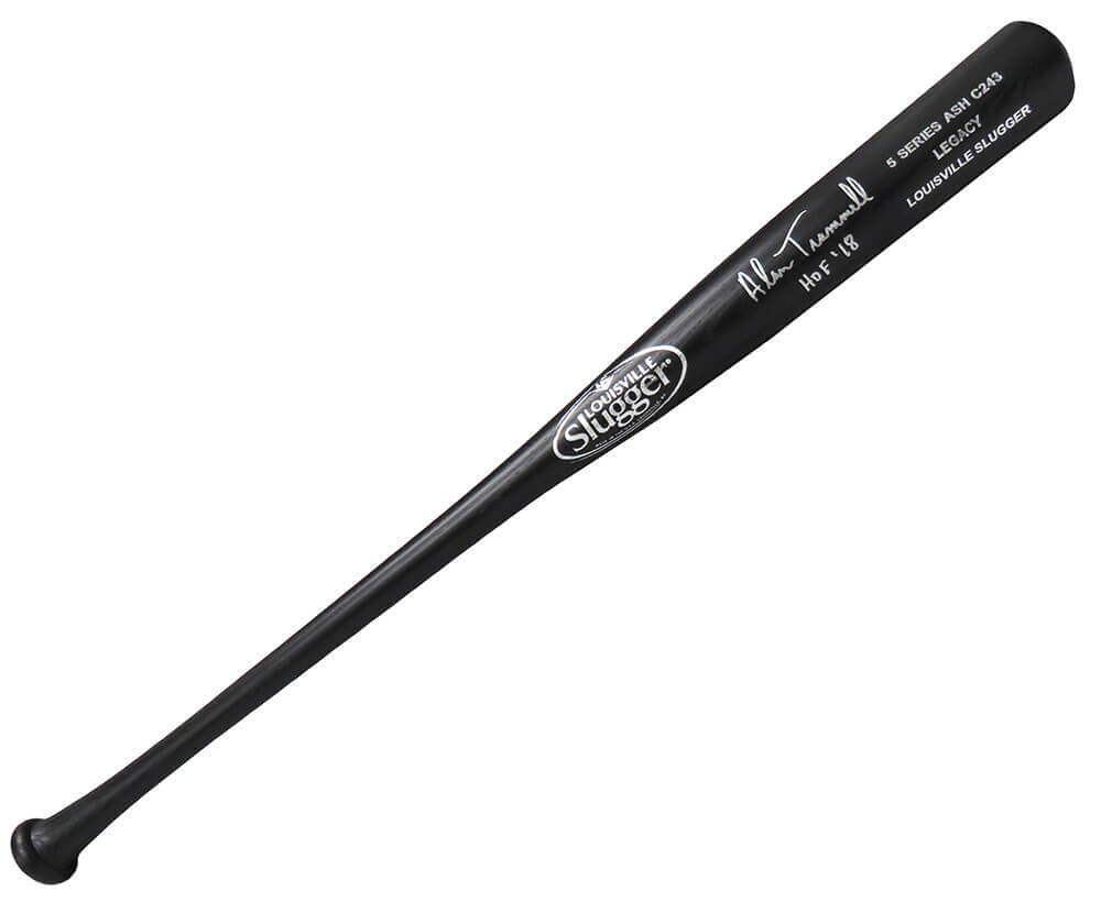Alan Trammell Signed Louisville Slugger Legacy Black Baseball Bat w/HOF'18 - TRABAT102 - Alan Trammell Signed Louisville Slugger Legacy Black Baseball Bat w/HOF'18 product image