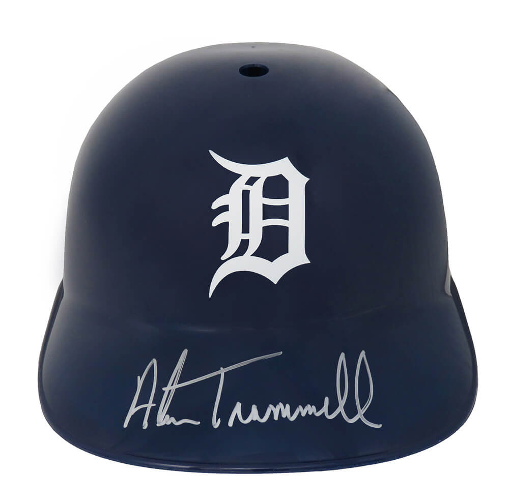 Alan Trammell Signed Detroit Tigers Replica Souvenir Batting Helmet - TRABTH101 - Alan Trammell Signed Detroit Tigers Replica Souvenir Batting Helmet product image