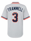 Alan Trammell Signed Grey Custom Baseball Jersey - TRAJRY100 - Alan Trammell Signed Grey Custom Baseball Jersey product image