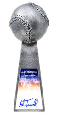 Alan Trammell Signed Baseball World Champion 14 Inch Replica Silver Trophy - TRATRO100 - Alan Trammell Signed Baseball World Champion 14 Inch Replica Silver Trophy product image