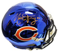 Mitchell Trubisky Signed Chicago Bears Chrome Riddell Full-Size Replica Helmet - TRUREP302 - Mitchell Trubisky Signed Chicago Bears Chrome Riddell Full-Size Replica Helmet product image