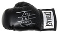 Tony Tubbs Signed Everlast Black Boxing Glove w/TNT - TUBGLV502 - Tony Tubbs Signed Everlast Black Boxing Glove w/TNT product image
