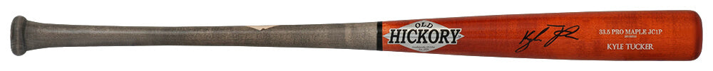Kyle Tucker Signed Old Hickory Game Model Brown Baseball Bat - (Beckett) - TUCBAT100 - Kyle Tucker Signed Old Hickory Game Model Brown Baseball Bat - (Beckett) product image