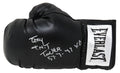 Tony Tucker Signed Everlast Black Boxing Glove w/57-7, 47 KO's - TUCGLV504 - Tony Tucker Signed Everlast Black Boxing Glove w/57-7, 47 KO's product image