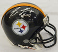 Stephon Tuitt Signed Pittsburgh Steelers Riddell Mini Helmet - TUIMIN300 - Stephon Tuitt Signed Pittsburgh Steelers Riddell Mini Helmet product image