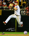 Trea Turner Signed Washington Nationals Fielding  Action 8x10 Photo - TUR08P100 - Trea Turner Signed Washington Nationals Fielding Action 8x10 Photo product image