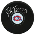 Pierre Turgeon Signed Montreal Canadiens Logo Hockey Puck - TURPUC400 - Pierre Turgeon Signed Montreal Canadiens Logo Hockey Puck product image