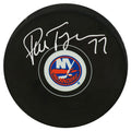 Pierre Turgeon Signed New York Islanders Logo Hockey Puck - TURPUC401 - Pierre Turgeon Signed New York Islanders Logo Hockey Puck product image