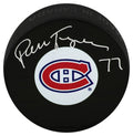 Pierre Turgeon Signed Montreal Canadiens Medium Logo Hockey Puck - TURPUC402 - Pierre Turgeon Signed Montreal Canadiens Medium Logo Hockey Puck product image