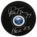 Pierre Turgeon Signed New York Islanders Medium Logo Hockey Puck - TURPUC403 - Pierre Turgeon Signed New York Islanders Medium Logo Hockey Puck product image