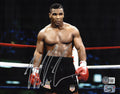 Mike Tyson Signed Boxing Black Trunks Action 8x10 Photo - (Beckett) - TYS08P506MYS - Mike Tyson Signed Boxing Black Trunks Action 8x10 Photo - (Beckett) product image