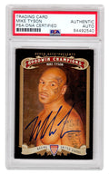 Mike Tyson Signed 2012 UD Goodwin Champions Boxing Trading Card #102 - (PSA/DNA Encapsulated) - TYSCAR502 - Mike Tyson Signed 2012 UD Goodwin Champions Boxing Trading Card #102 - (PSA/DNA Encapsulated) product image