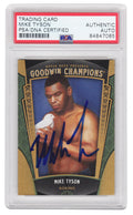 Mike Tyson Signed 2015 UD Goodwin Champions Boxing Trading Card #5 - (PSA/DNA Encapsulated) - TYSCAR503 - Mike Tyson Signed 2015 UD Goodwin Champions Boxing Trading Card #5 - (PSA/DNA Encapsulated) product image