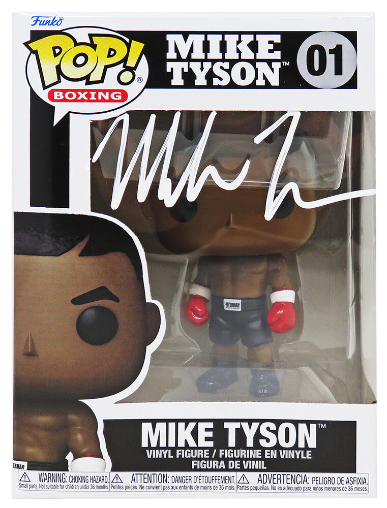 Mike Tyson Signed Boxing Funko Pop Doll #01 - TYSFUN500 - Mike Tyson Signed Boxing Funko Pop Doll #01 product image