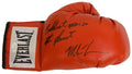 Mike Tyson Signed Everlast Red Boxing Glove w/Baddest Man On The Planet - TYSGLV502 - Mike Tyson Signed Everlast Red Boxing Glove w/Baddest Man On The Planet product image
