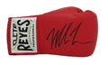 Mike Tyson Signed Cleto Reyes Red Boxing Glove - TYSGLV509 - Mike Tyson Signed Cleto Reyes Red Boxing Glove product image