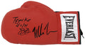 Mike Tyson & James Buster Douglas Dual Signed Red Everlast Boxing Glove w/Tyson KO 2-11-90 - TYSGLV514 - Mike Tyson & James Buster Douglas Dual Signed Red Everlast Boxing Glove w/Tyson KO 2-11-90 product image