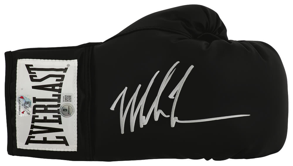 Mike Tyson Signed Everlast Black Boxing Glove - (Beckett) - TYSGLV517 - Mike Tyson Signed Everlast Black Boxing Glove - (Beckett) product image