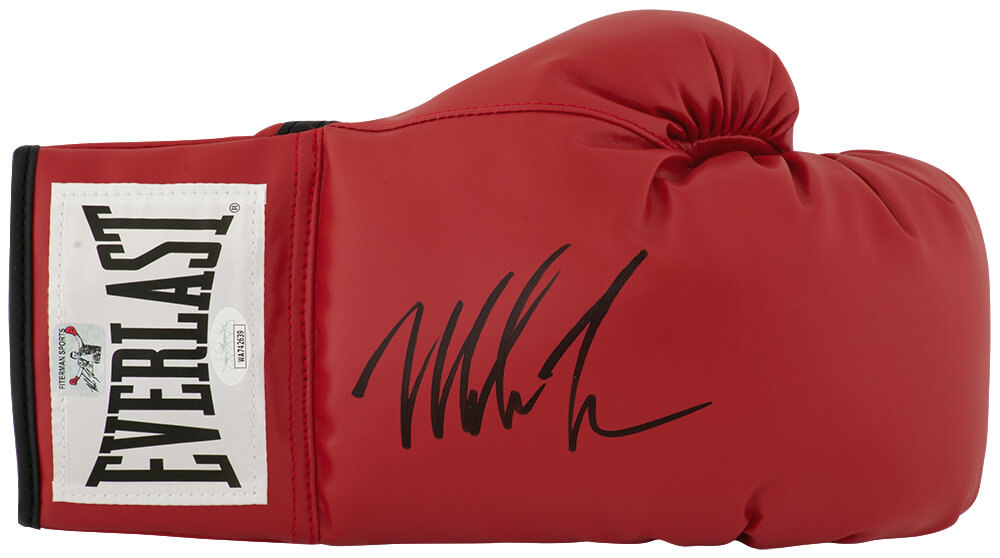 Mike Tyson Signed Everlast Red Boxing Glove - (JSA) - TYSGLV518 - Mike Tyson Signed Everlast Red Boxing Glove - (JSA) product image