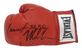 Mike Tyson & Lennox Lewis Signed Everlast Red Boxing Glove - LEWGLV511 - Mike Tyson & Lennox Lewis Signed Everlast Red Boxing Glove product image