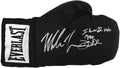 Mike Tyson & James Buster Douglas Signed Everlast Black Boxing Glove w/I Beat Iron Mike 1990 - TYSGLV530 - Mike Tyson & James Buster Douglas Signed Everlast Black Boxing Glove w/I Beat Iron Mike 1990 product image