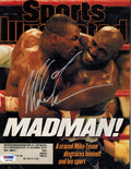 Mike Tyson Signed "Mad Man" Sports Illustrated  7/7/97 - TYSMAG501 - Mike Tyson Signed "Mad Man" Sports Illustrated 7/7/97 product image