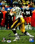 Terry Bradshaw Signed Pittsburgh Steelers Passing Action 8x10 Photo - BRA08P300 - Terry Bradshaw Signed Pittsburgh Steelers Passing Action 8x10 Photo product image