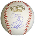 Theo Epstein & Curt Schilling Dual Signed Rawlings Official 2004 World Series Baseball - EPSBSB115 - Theo Epstein & Curt Schilling Dual Signed Rawlings Official 2004 World Series Baseball product image