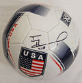 Tim Howard Signed Official Team USA White & Blue Soccer Ball w/USA - HOWSCR500 - Tim Howard Signed Official Team USA White & Blue Soccer Ball w/USA product image
