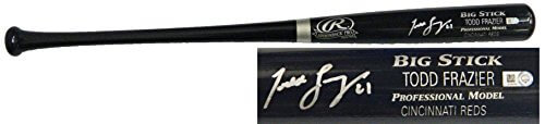 Todd Frazier Signed Rawlings Black Big Stick Cincinnati Reds Engraved Baseball Bat - FRABAT100 - Todd Frazier Signed Rawlings Black Big Stick Cincinnati Reds Engraved Baseball Bat product image