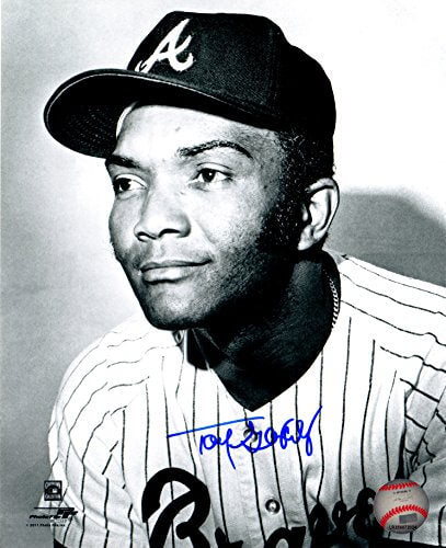 Tony Gonzalez Signed Atlanta Braves 8x10 Photo - GON08P102 - Tony Gonzalez Signed Atlanta Braves 8x10 Photo product image