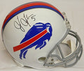 Tyrod Taylor Signed Buffalo Bills White Riddell Full Size Replica Helmet - TAYREP300 - Tyrod Taylor Signed Buffalo Bills White Riddell Full Size Replica Helmet product image
