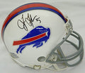 Tyrod Taylor Signed Buffalo Bills White Riddell Mini Helmet - TAYMIN300 - Tyrod Taylor Signed Buffalo Bills White Riddell Mini Helmet product image