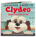 Clydeo Takes a Bite Out of Life Hardcover Book By Jennifer Aniston - UBKANI600 - Clydeo Takes a Bite Out of Life Hardcover Book By Jennifer Aniston product image